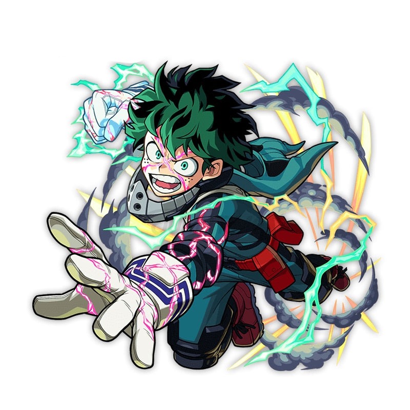 My Hero Academia 'Deku | One For All Full Cowling | 1.0' Vinyl Car Sticker