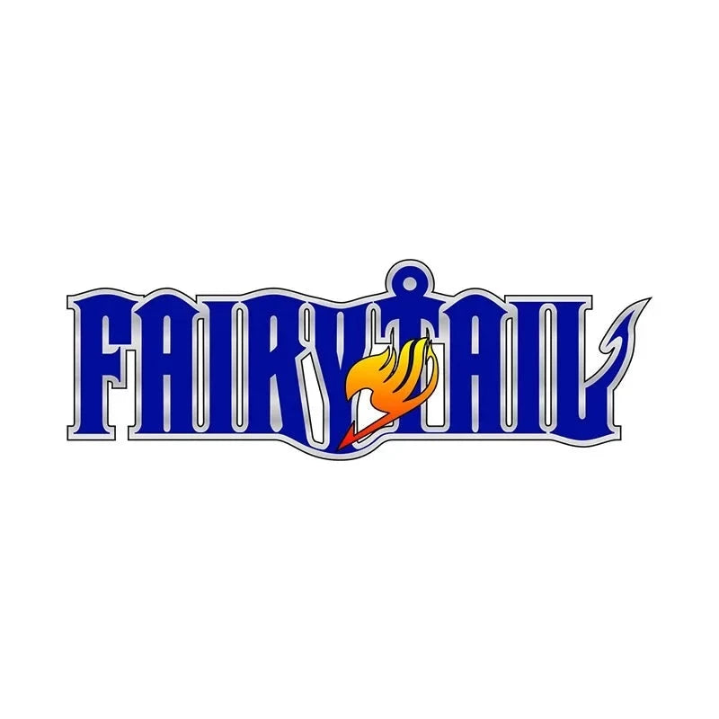 Fairy Tail 'Logo | Blue Font' Vinyl Car Sticker