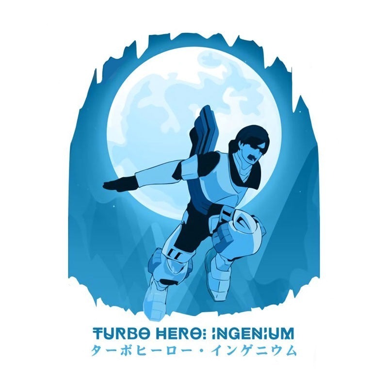 My Hero Academia 'Turbo Hero Ingenium | Full Moon' Vinyl Car Sticker
