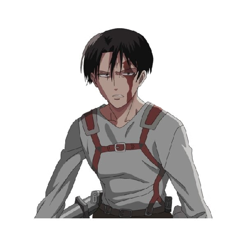Attack on Titan 'Levi Ackerman | Tired' Vinyl Car Sticker