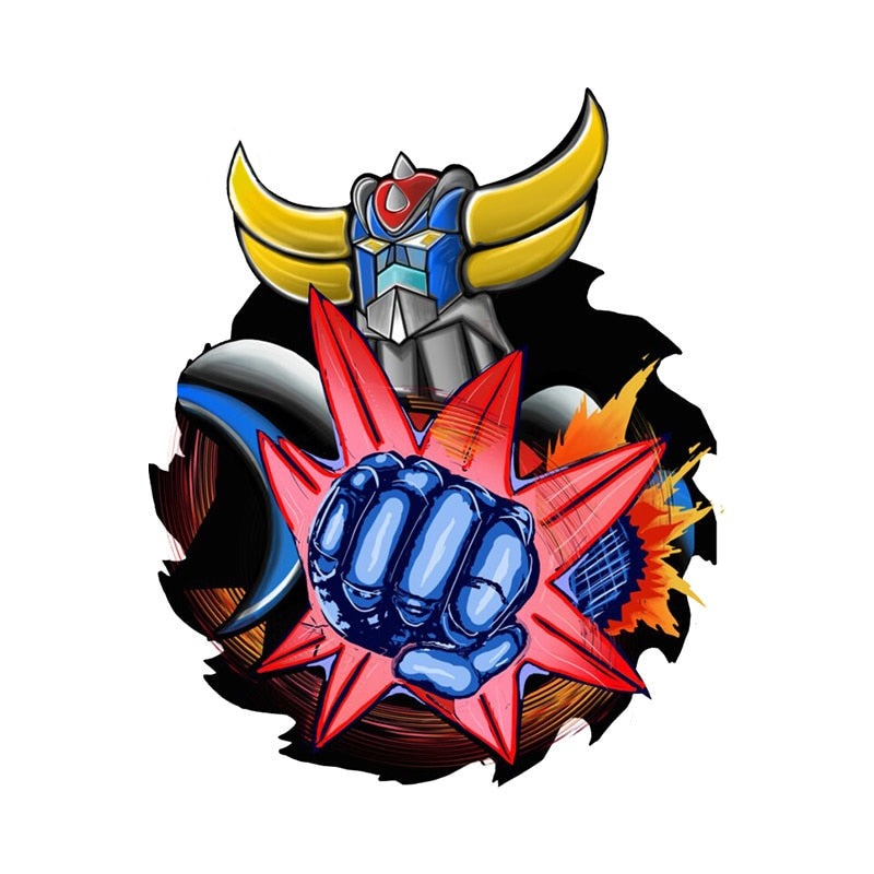 Mazinger Z 'Grendizer | Punch | 1.0' Vinyl Car Sticker