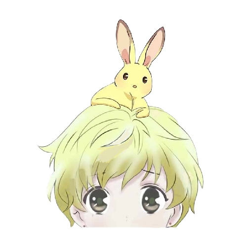 Fruits Basket 'Momiji And Bunny | Worried' Vinyl Car Peeker Sticker