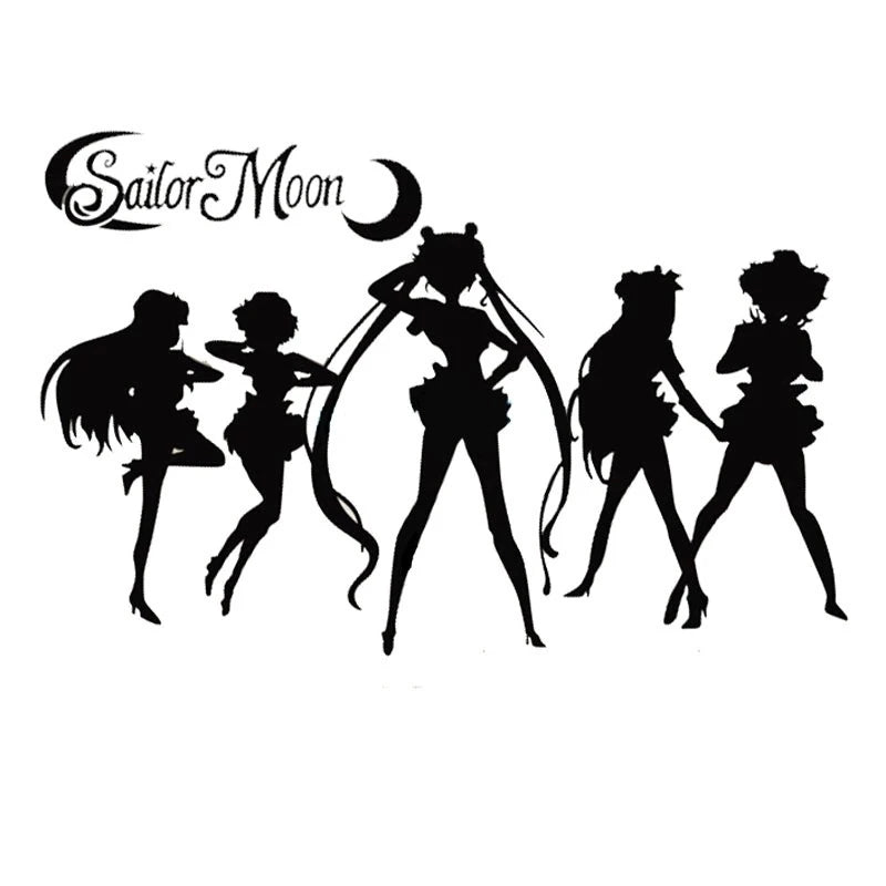 Sailor Moon 'Pretty Guardians' Vinyl Car Sticker