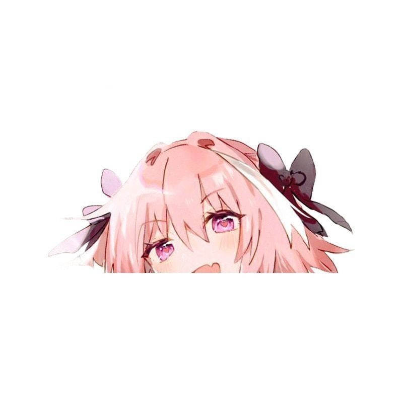 Fate/Apocrypha 'Astolfo | Teary Eyes' Vinyl Car Peeker Sticker
