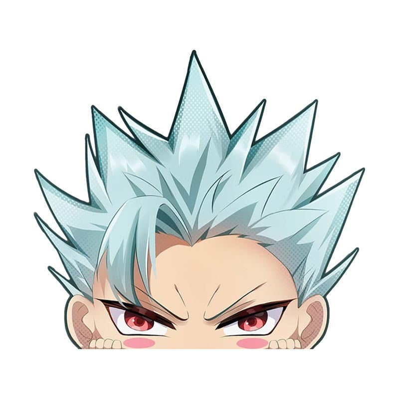 The Seven Deadly Sins 'Ban | Fierce' Vinyl Car Peeker Sticker