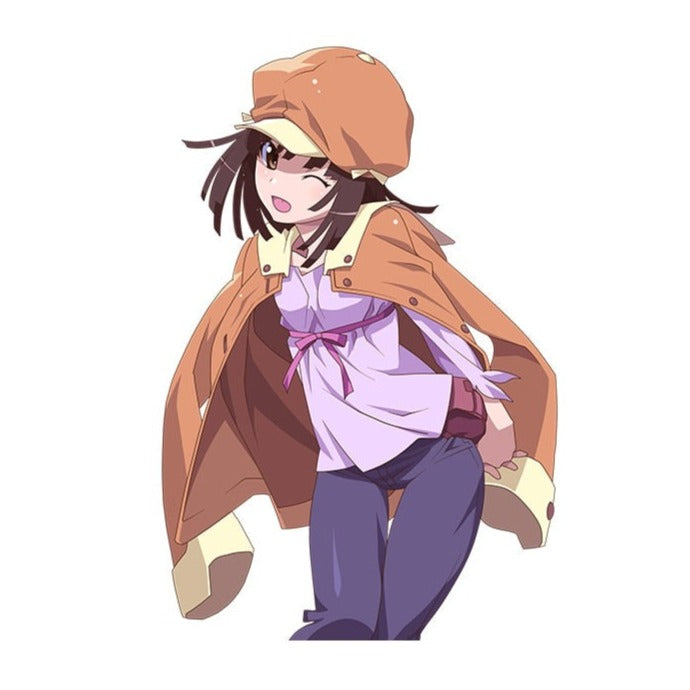 Monogatari Series 'Nadeko Sengoku | Winking' Vinyl Car Sticker