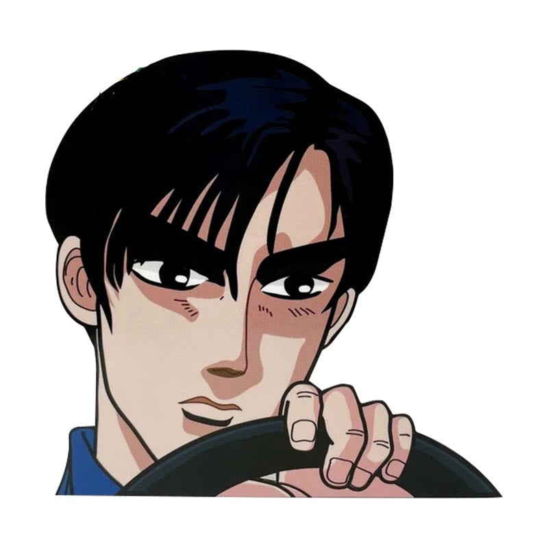 Initial D 'Ry | Driving' Vinyl Car Sticker