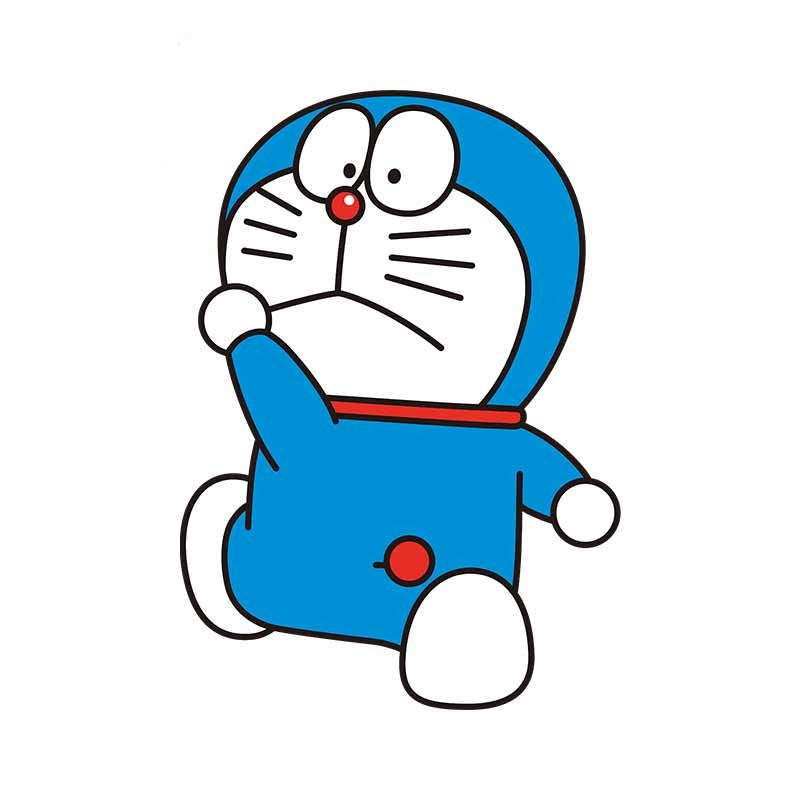 Doraemon 'Looking Back | Right' Vinyl Car Sticker