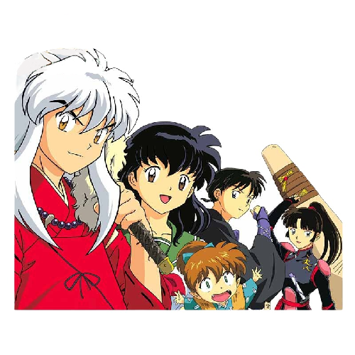 Inuyasha 'Casts' Vinyl Car Sticker