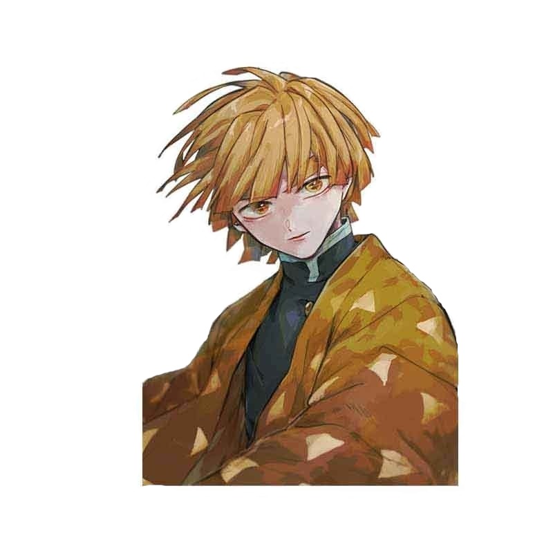 Demon Slayer 'Zenitsu Agatsuma | Portrait' Vinyl Car Sticker