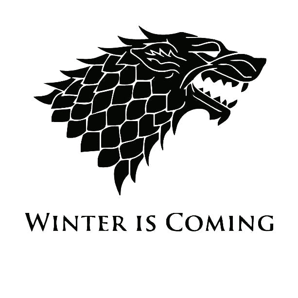 Game of Thrones 'House Stark | Winter Is Coming' Vinyl Car Sticker