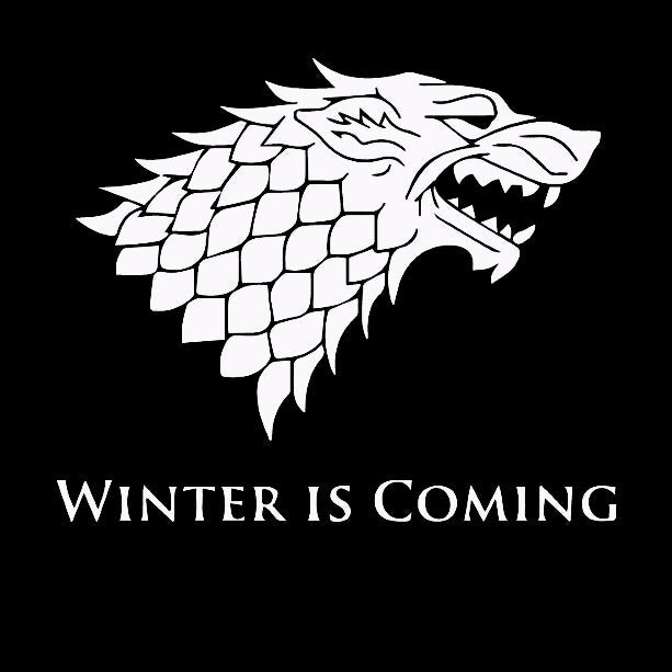 Game of Thrones 'House Stark | Winter Is Coming' Vinyl Car Sticker