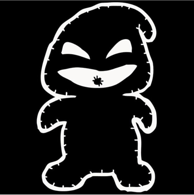 Nightmare Before Christmas 'Oogie Boogie' Vinyl Car Sticker