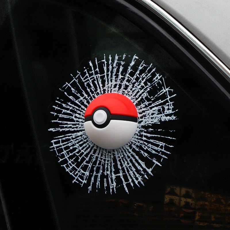 Pokémon 'Poké Ball' Car Window Vinyl Sticker