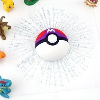 Pokémon 'Master Ball' Car Window Vinyl Sticker
