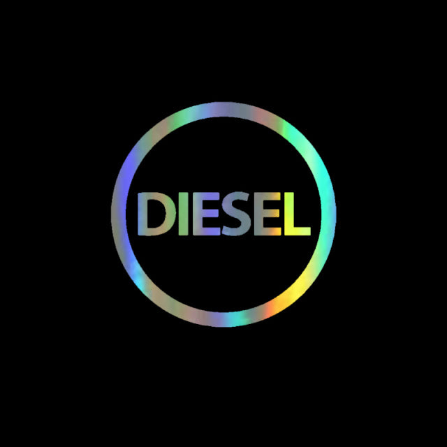 Fuel 'Diesel' Vinyl Car Sticker – Sticker Tuned