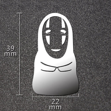 Spirited Away 'No-Face' Metal Car Sticker