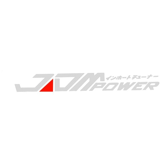 Cool 'JDM Power' Vinyl Car Sticker