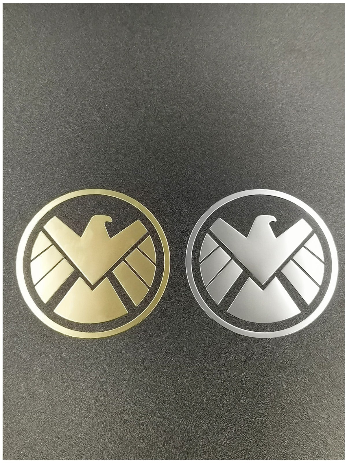 Agents of S.H.I.E.L.D. 'Logistics Logo | Set of 2' Metal Car Sticker