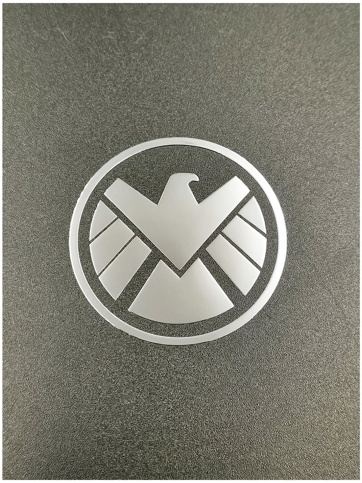 Agents of S.H.I.E.L.D. 'Logistics Logo | Set of 2' Metal Car Sticker