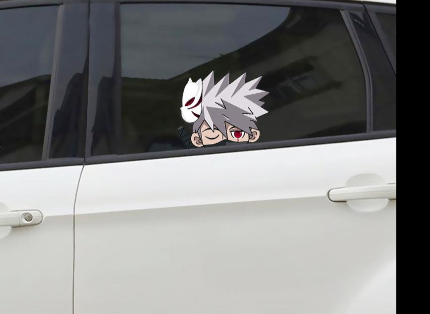 Naruto 'Kakashi Hatake | Winks' Vinyl Car Peeker Sticker