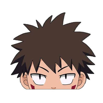 Naruto 'Kiba Inuzuka | Serious' Vinyl Car Peeker Sticker