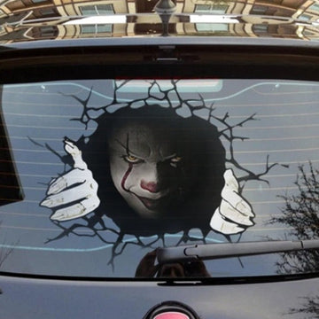 It 'Staring' Car Window Vinyl Sticker