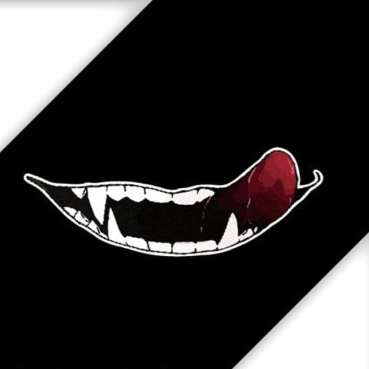 Cool 'Monster Tongue' Vinyl Car Sticker