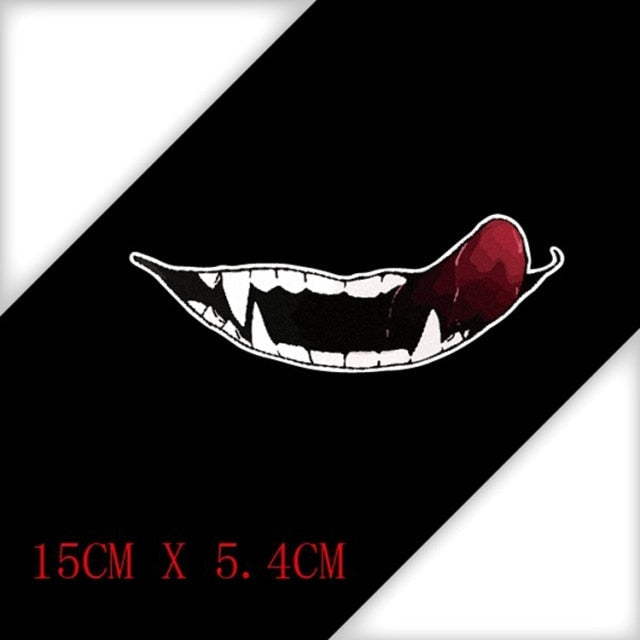 Cool 'Monster Tongue' Vinyl Car Sticker
