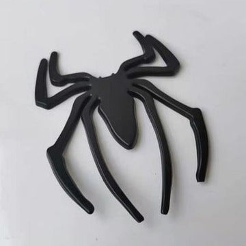 Spider-Man 'Logo | Black' Metal Car Sticker