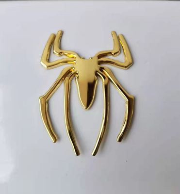 Spider-Man 'Logo | Gold' Metal Car Sticker