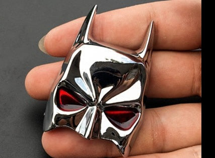 Batman 'Half Mask | Colored Eyes' Metal Car Sticker