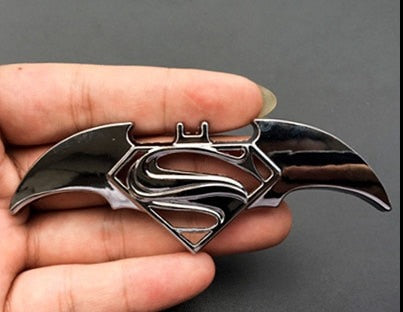 Batman 'Batman v Superman Logo' Metal Car Sticker