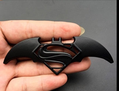 Batman 'Batman v Superman Logo' Metal Car Sticker
