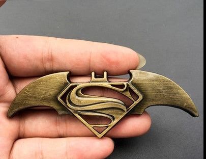 Batman 'Batman v Superman Logo' Metal Car Sticker