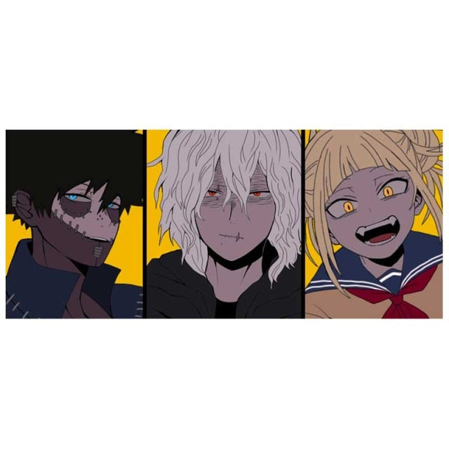 My Hero Academia 'Dabi | Shigaraki | Himiko' Vinyl Car Sticker