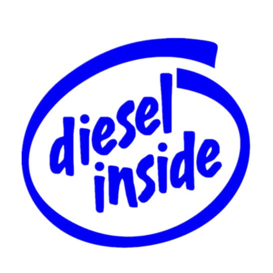 Fuel 'Diesel Inside' Vinyl Car Sticker