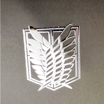 Attack on Titan 'The Wings Of Freedom Logo | Set of 2' Metal Car Sticker