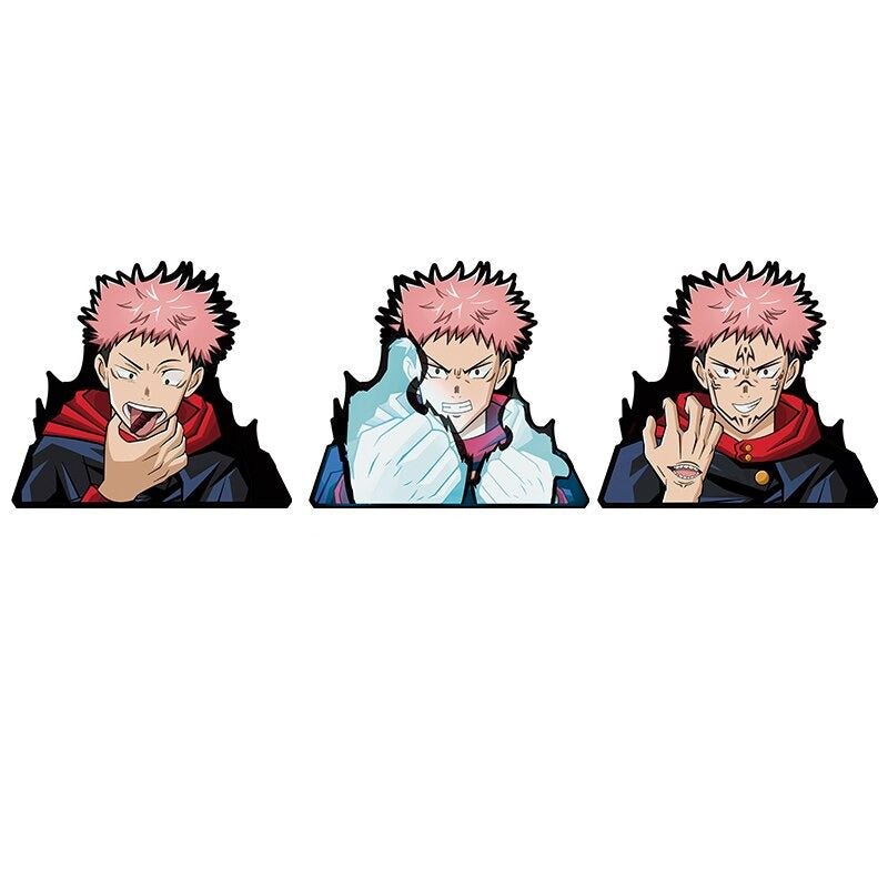 Jujutsu Kaisen 'Yuji Itadori' Vinyl Car 3D Motion Sticker