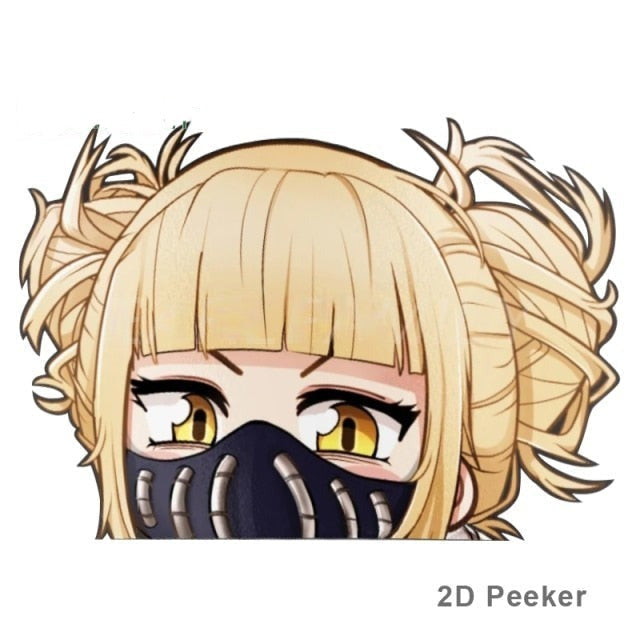 My Hero Academia 'Himiko | Mask' Vinyl Car Peeker Sticker