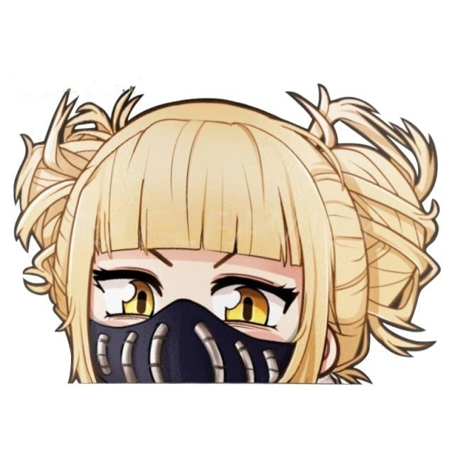 My Hero Academia 'Himiko | Mask' Vinyl Car Peeker Sticker