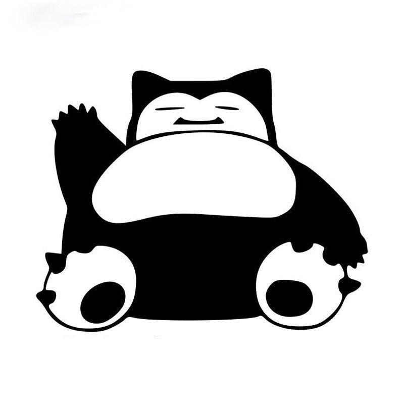 Pokémon 'Snorlax | Chubby' Vinyl Car Sticker