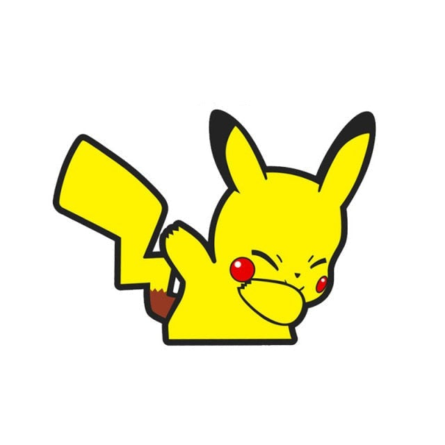 Pokémon 'Pikachu Dabbing | Right' Vinyl Car Sticker