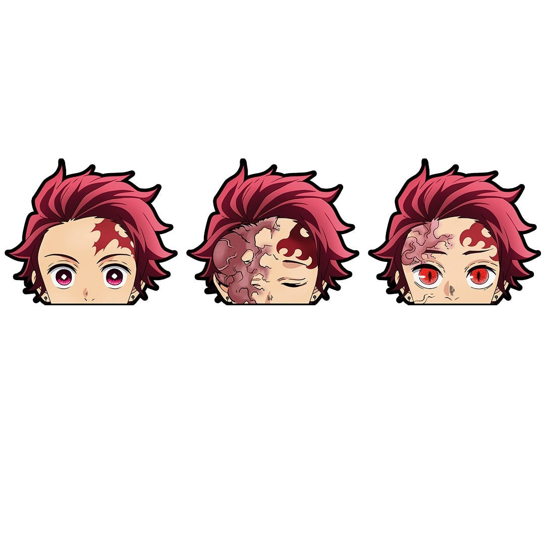 Demon Slayer 'Tanjiro Kamado' Vinyl Car 3D Motion Sticker