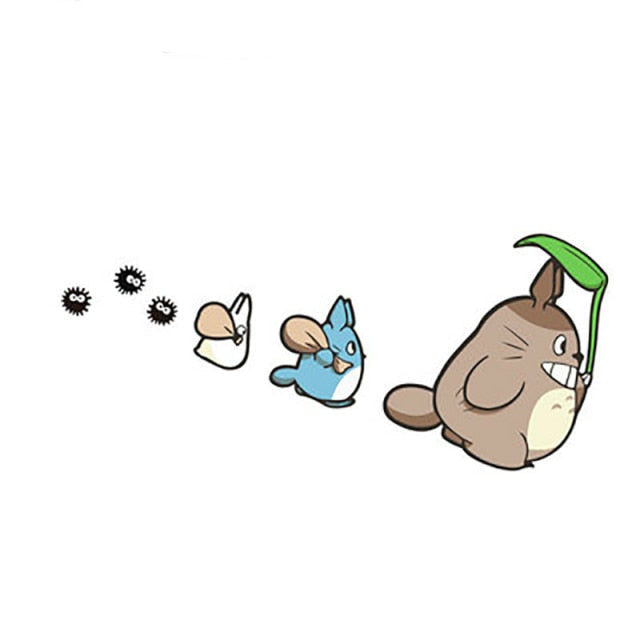 My Neighbor Totoro 'Line Up | Right' Vinyl Car Sticker