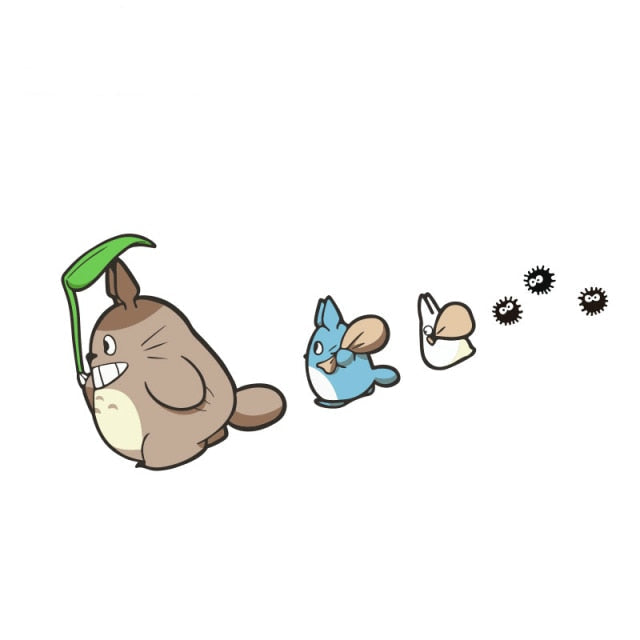 My Neighbor Totoro 'Line Up | Left' Vinyl Car Sticker – Sticker Tuned