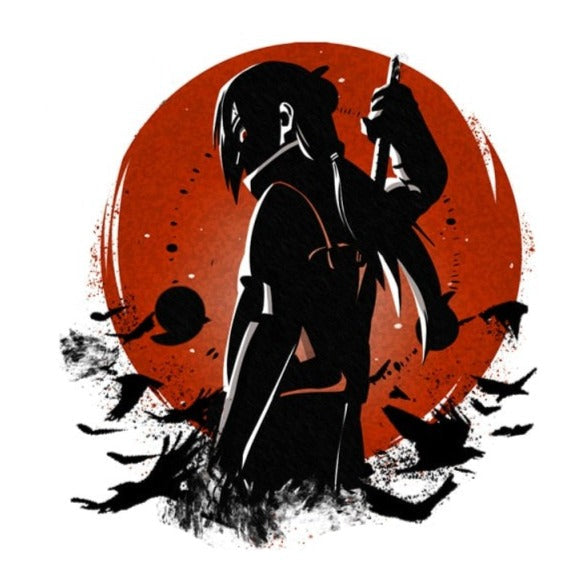 Naruto 'Itachi Uchiha x Samurai' Vinyl Car Sticker
