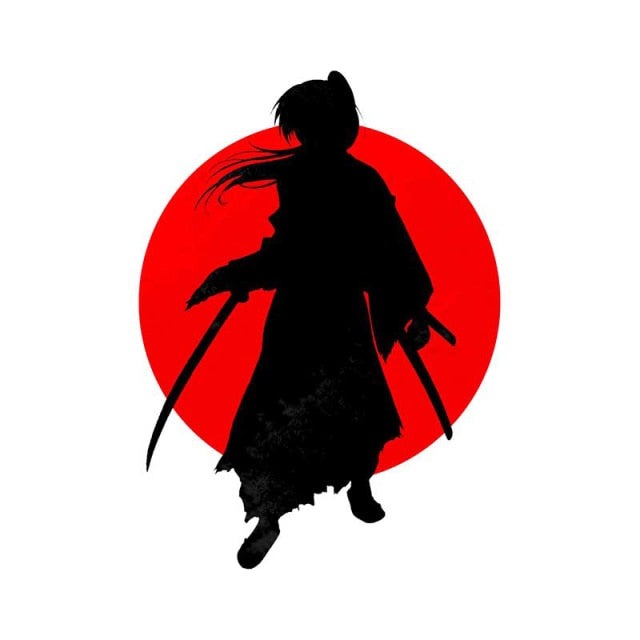Rurouni Kenshin 'Kenshin Himura x Samurai | 2.0' Vinyl Car Sticker