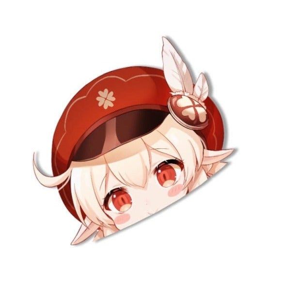 Genshin Impact 'Klee' Vinyl Car Peeker Sticker