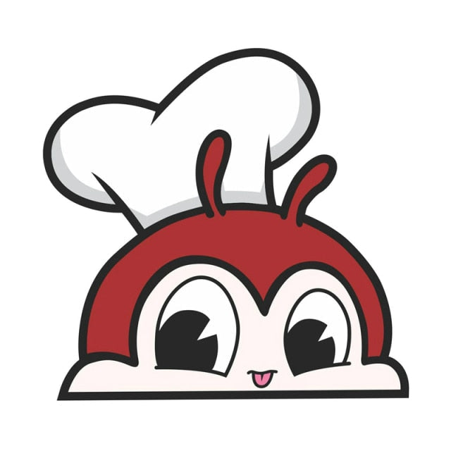 Cute 'Jollibee | Chibi' Vinyl Car Peeker Sticker